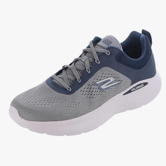 Skechers Other - Skechers Gray and Blue Athletic Sneakers